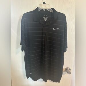 Men’s Nike Dri-Fit black polo